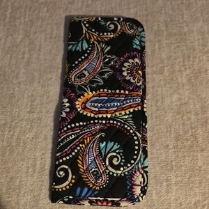 Vera Bradley Black Paisley Hair Accessory
